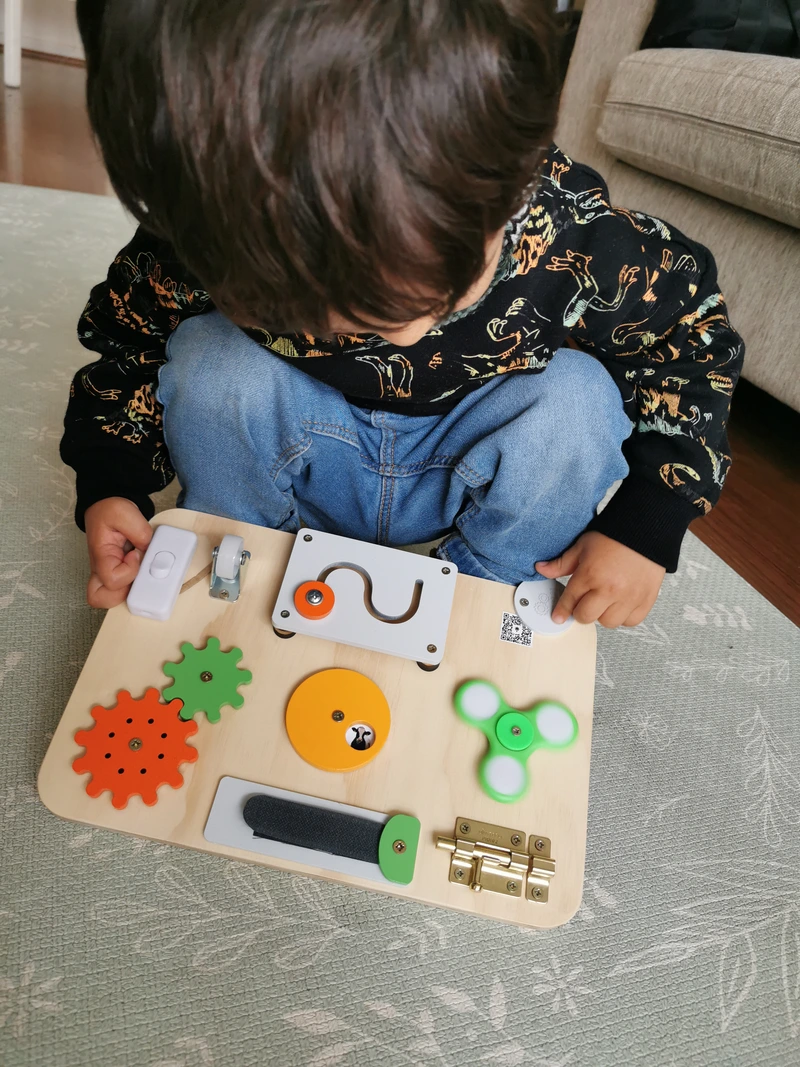 Libro Sensorial Bebe 1 Año, Juguetes Montessori, Juguetes